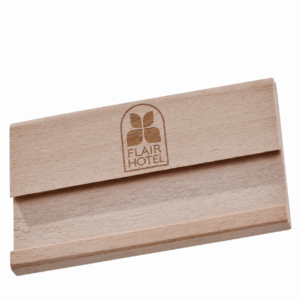 Namensschild Magnet mit Flair Logo als Gravur– Neues Design 2026
